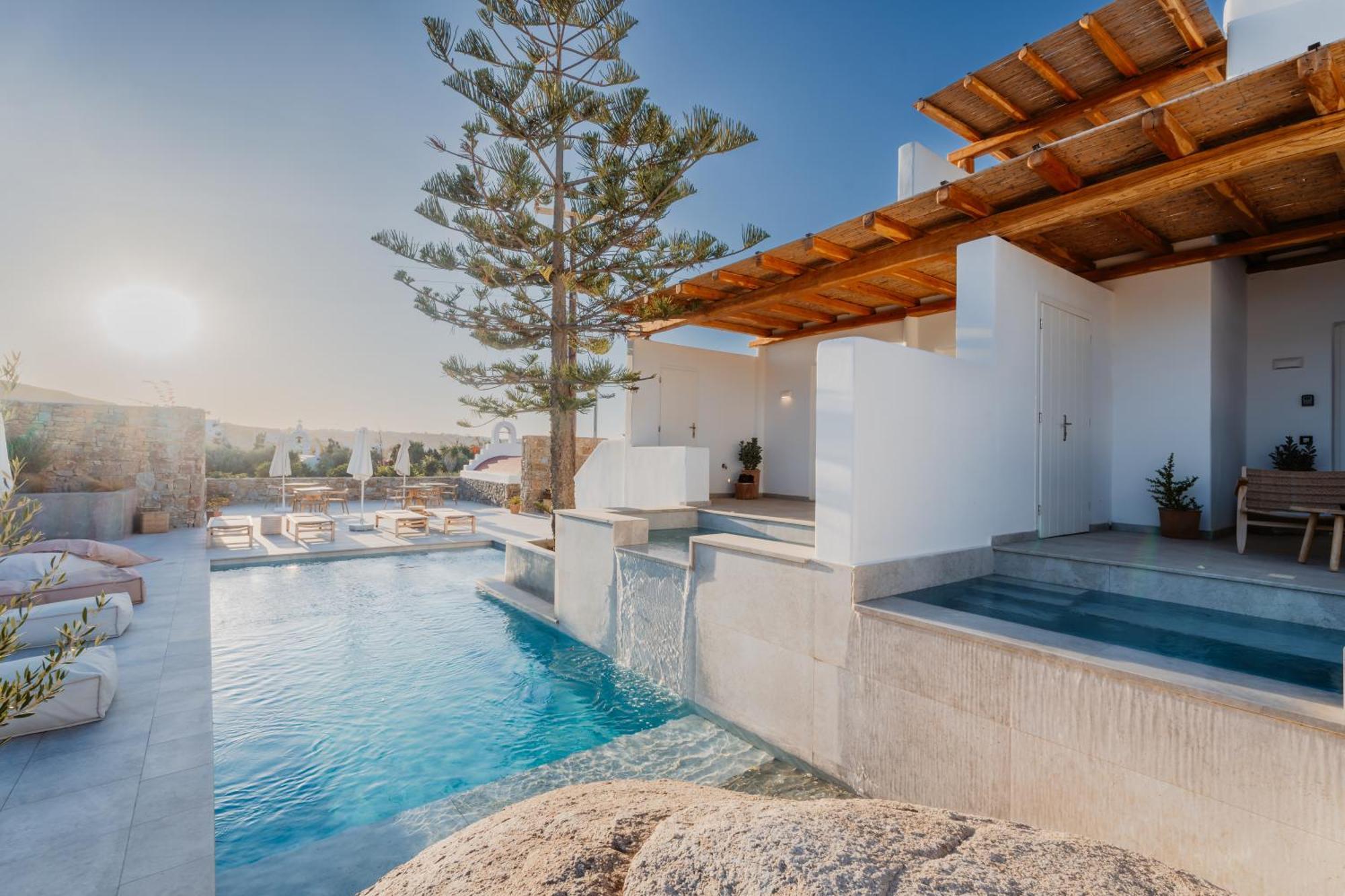 Oliving Mykonos Luxury Suites Klouvas Exteriör bild
