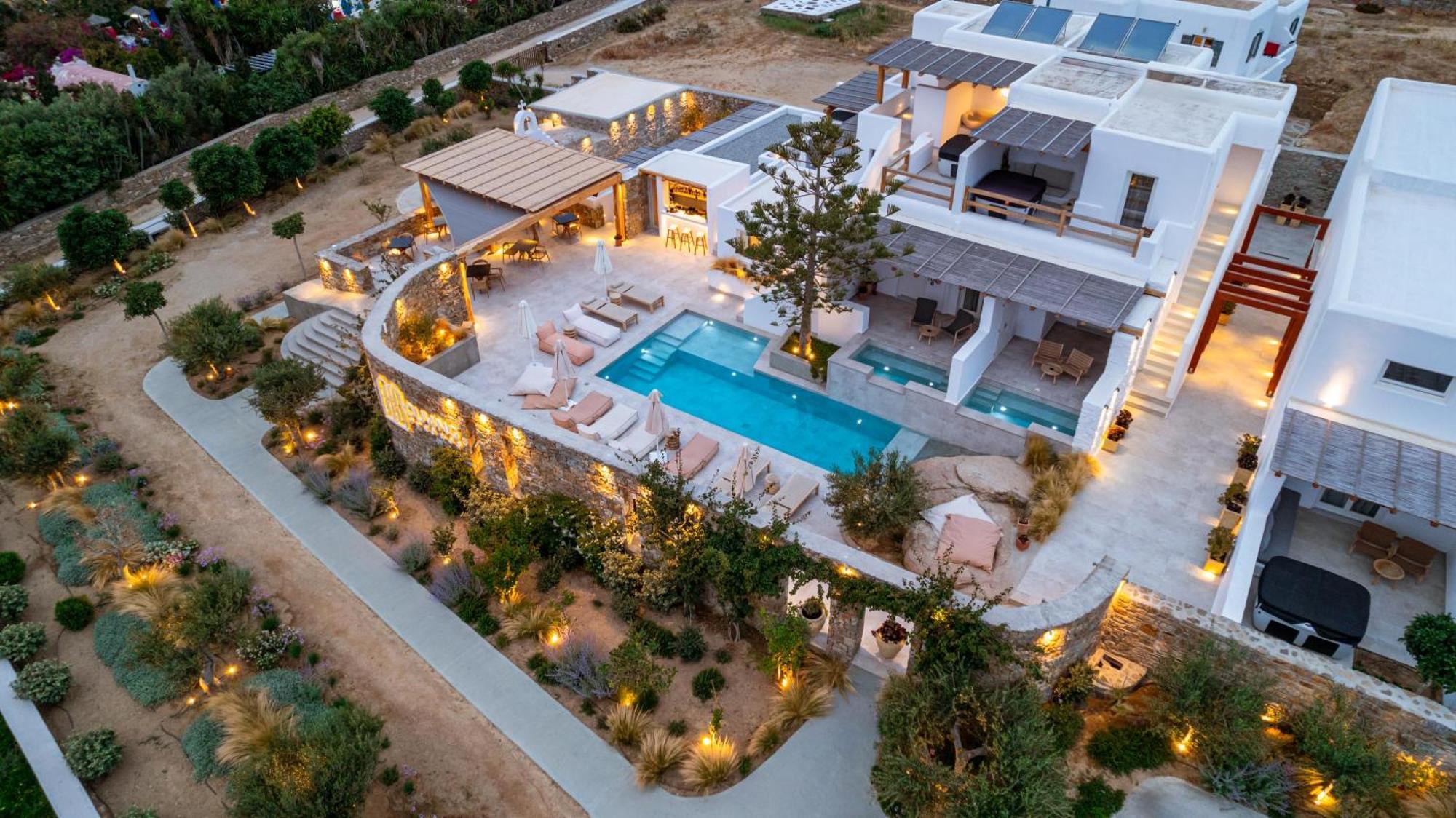 Oliving Mykonos Luxury Suites Klouvas Exteriör bild