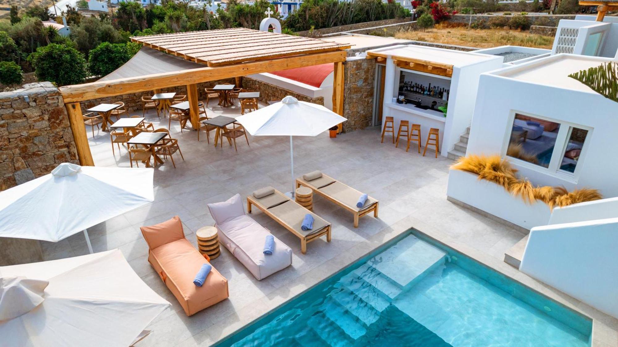 Oliving Mykonos Luxury Suites Klouvas Exteriör bild