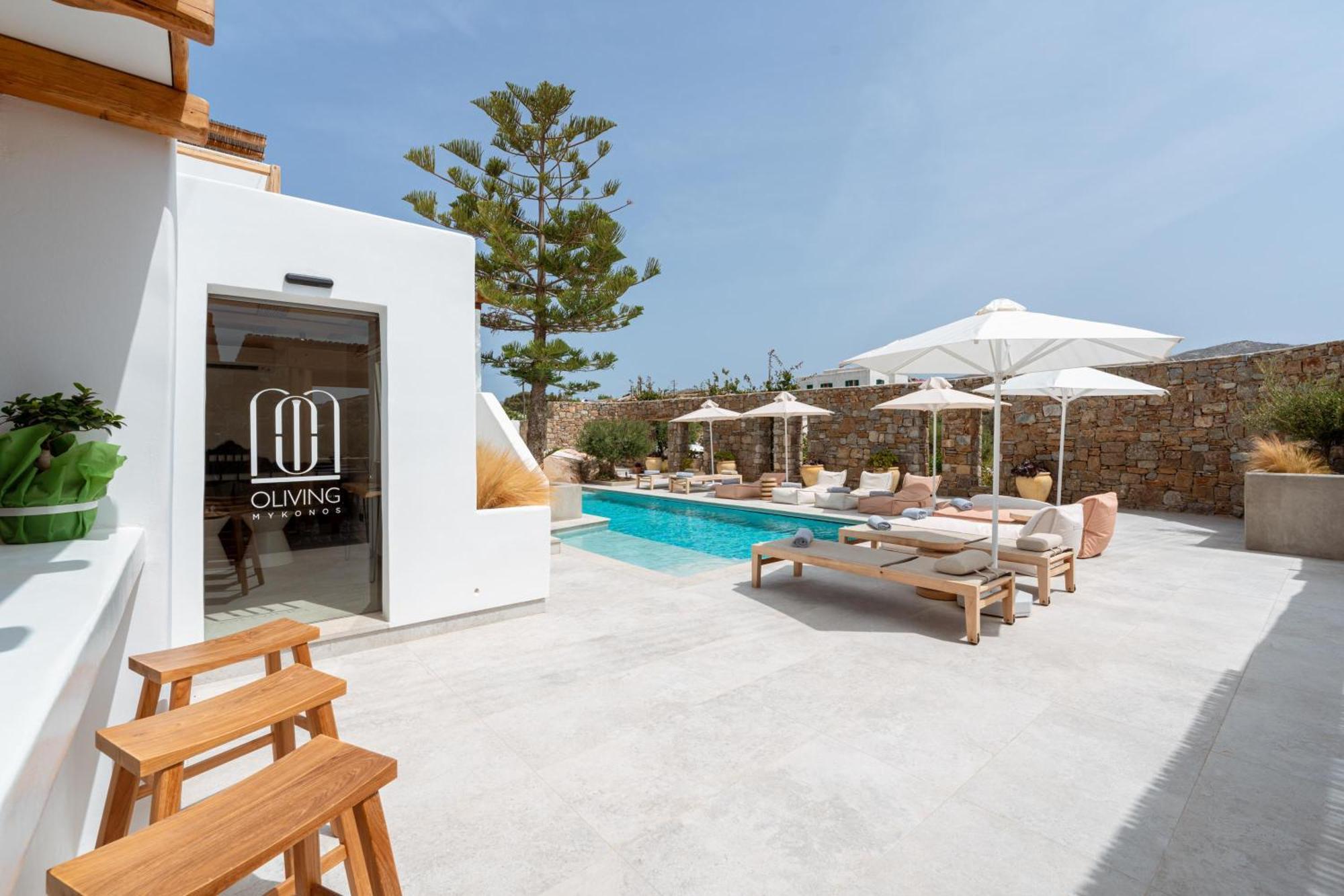 Oliving Mykonos Luxury Suites Klouvas Exteriör bild