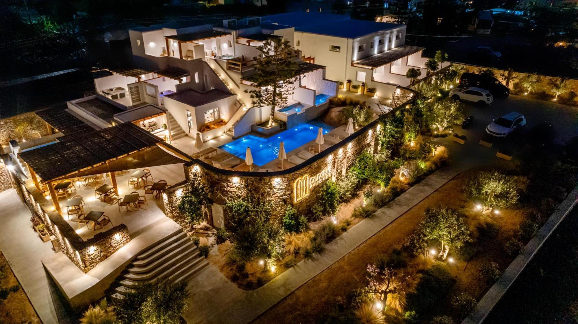 Oliving Mykonos Luxury Suites Klouvas Exteriör bild